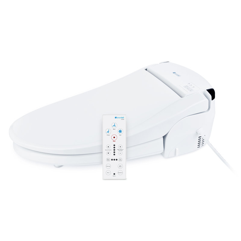 Brondell Swash CL950RW Electronic Bidet Toilet Seat Round & Reviews